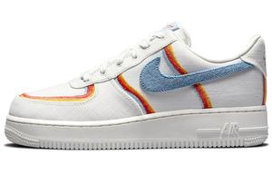 Джинсовая галочка Nike Air Force 1 с низким парусом (женская)