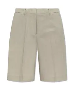 Шерстяные шорты Golden Goose, серый