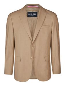 Деловой пиджак прямого кроя HECHTER PARIS, коричневый