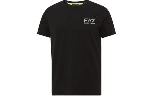 Футболка мужская черная EA7 EMPORIO ARMANI