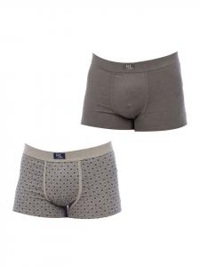 Боксеры Kisses and Love, серый