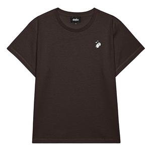 Женская футболка Heartly Ghost с высокой талией Dalix, Vin Black