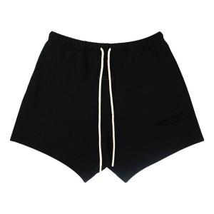 Шорты fw23 sweatshort 'jet black' Fear Of God Essentials, черный