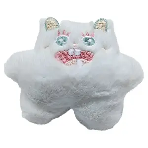 Abay Милый мультяшный плюшевый кулон с красными глазами высота 7,5см/8см/8,5см/9см