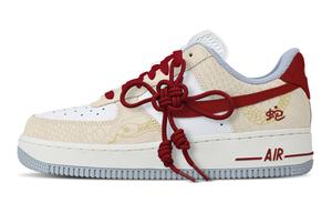Nike Кроссовки Air Force 1 для скейтбординга женские низкие White/Red/Yellow