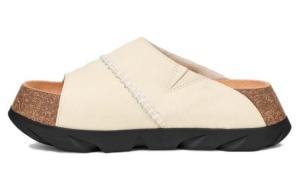 Шлепанцы женские бежевые Ugg