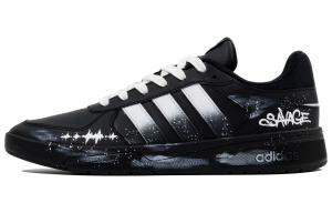 Кроссовки для скейтбординга Courtbeat Low Top унисекс, черные Adidas Neo, Black