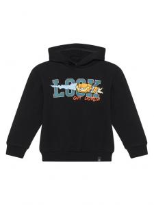 Свитшот regular fit 3UNIC204Y United Colors Of Benetton, черный