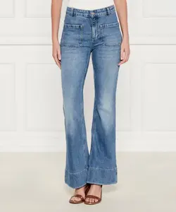 Джинсы B-образного кроя Flare fit Marella Sport, синий