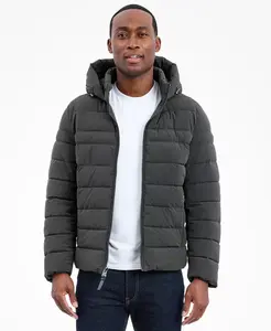 Мужская элегантная куртка с капюшоном, тянущаяся и компактная Michael Kors, зеленый