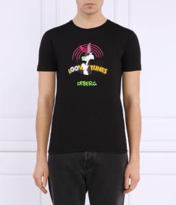 Футболка мужская Iceberg с принтом, черный