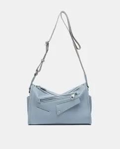 Сумка Bandolera Oceans Diary en materiales reciclados azul Abbacino, синий