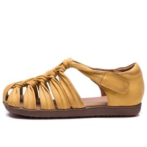 Jay Женские римские сандалии жёлтые, цвет Yellow