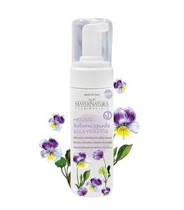 Мусс для волос, увеличивающий объем, с полевой фиалкой, веганский, сертифицирован: AIAB, 150мл, MaterNatura.