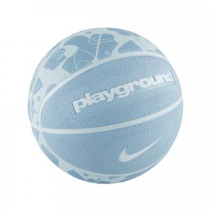 Nike Резиновый баскетбольный мяч Celestial Stone Blue, молочно-голубой размер 6 для тренировок