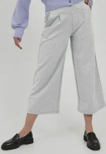 Ihkate sus wide pa pants Ichi, Grey Melange