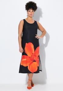 Платье MIAMODA MIDI ÄRMELLOSE SAUMBLÜTE, Black