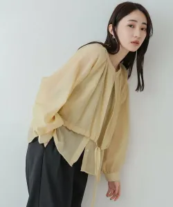 Полупрозрачная многослойная рубашка