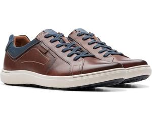 Кроссовки Clarks Mapstone Lace, цвет Mahogany Leather