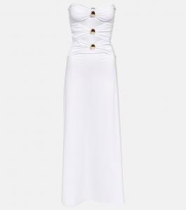 Платье макси Jennifer с открытыми плечами DODO BAR OR, белый