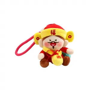 Плюшевая кукла пять богов богатства высота 15см Jinnew