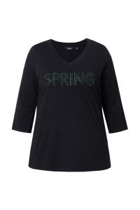 Топ Ulla Popken Shirt, черный