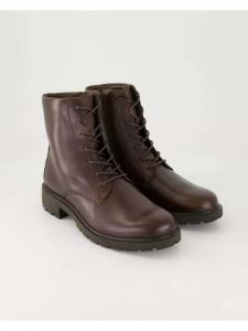 Ecco Ботильоны на шнуровке коричневого цвета