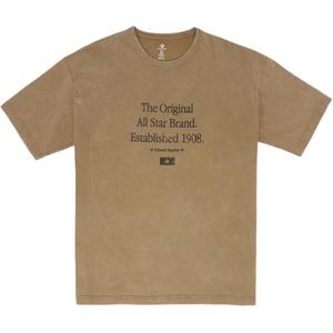 Converse Футболка мужская черно-серая