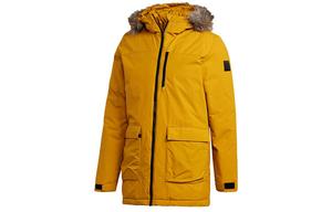 Adidas Мужская стеганая куртка, Желтый