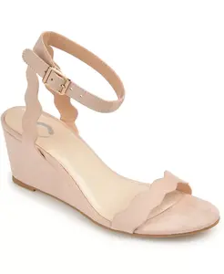 Женские босоножки Loucia на платформе Journee Collection, загар/бежевый