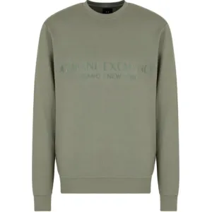 ARMANI EXCHANGE Толстовка AE мужская зеленая