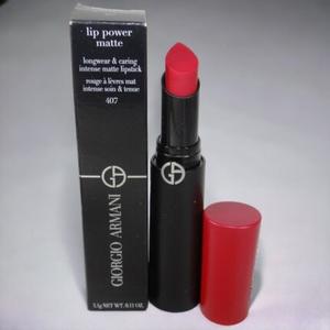 Lip Power Matte Стойкая Ухаживающая Интенсивная Матовая Помада Страстная Giorgio Armani