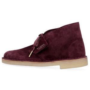 Clarks Ботильоны женские бордово-красные