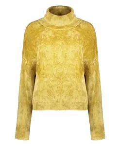 Свитер с высоким воротником Herno, желтый