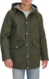 Мужская прорезиненная куртка-дождевик Levi's, Olive