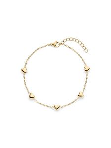 s.Oliver Браслет «Маленькие сердечки» из золота
