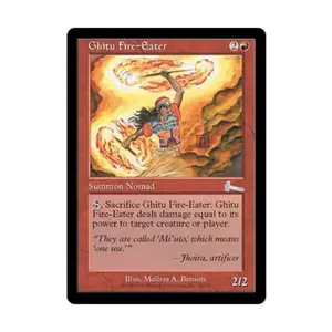 CCG Гиту Пожиратель огня (U), MTG - Urza's Legacy