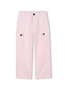 Брюки карго Marc Jacobs Kids, розовый