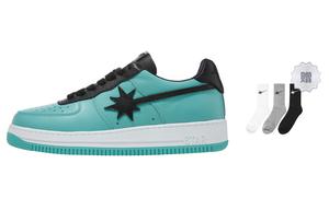 Starwalk Soldier Унисекс скейтерские кроссовки низкие черные с двумя парами носков, цвет Comes with 2 Pack Socks