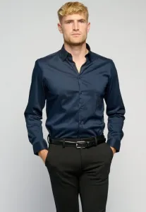 Оригинальная формальная рубашка для выступлений Teeshoppen, Navy