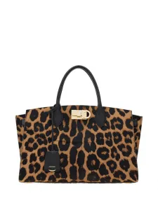 Большая сумка-тоут Studio Soft Ferragamo, нейтральный