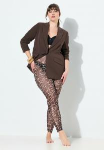 Тайтсы Ulla Popken Tights, Mahogany Brown/Brown