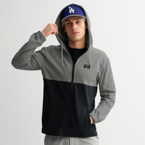 Мужская легкая худи на молнии с капюшоном Billabong, серый