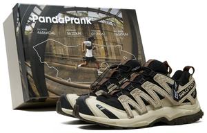 SALOMON Кроссовки для бега XA PRO 3D Low Top Unisex черные белые коричневые