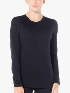 Женская базовая футболка с длинными рукавами Merino 200 Oasis Icebreaker, Midnight Navy-423