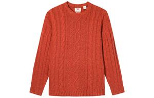 Levis Свитер мужской кирпично-красный