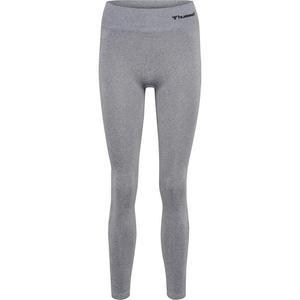Hmlci бесшовные женские обтягивающие леггинсы для йоги Mw Scrunch, гибкие HUMMEL, цвет grau