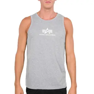 Футболка без рукавов Alpha Industries Basic, серый