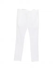 Брюки с шлевками для ремня Dondup, белый