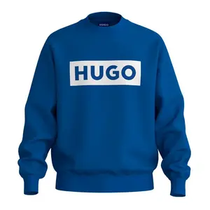 Толстовка HUGO Niero 10249110 BLUE, синий
